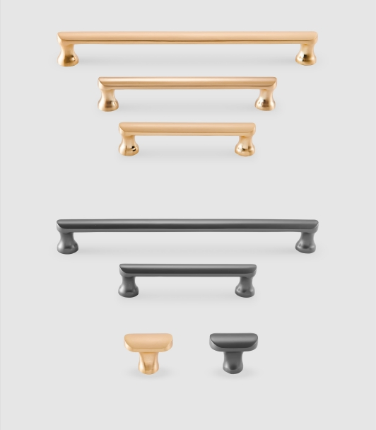 Simple Line Design Door Handle for Modern Office Storage Cabinet Furniture