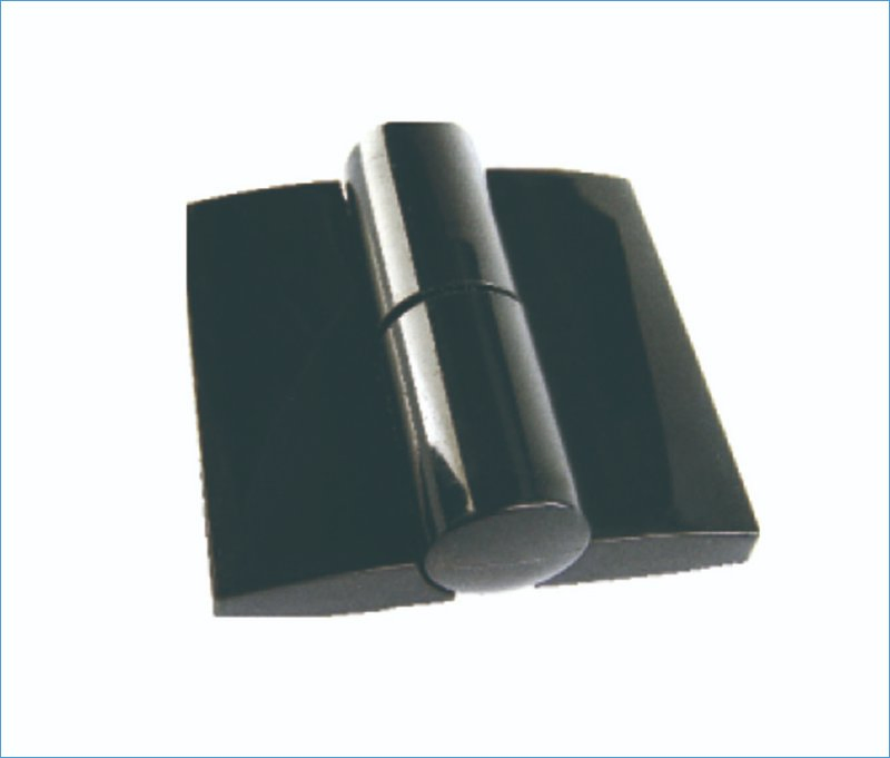 Anti-Rust Cheap HPL Bathroom Toilet Cubicle Partition Black Nylon Hardware Accessories Fittings