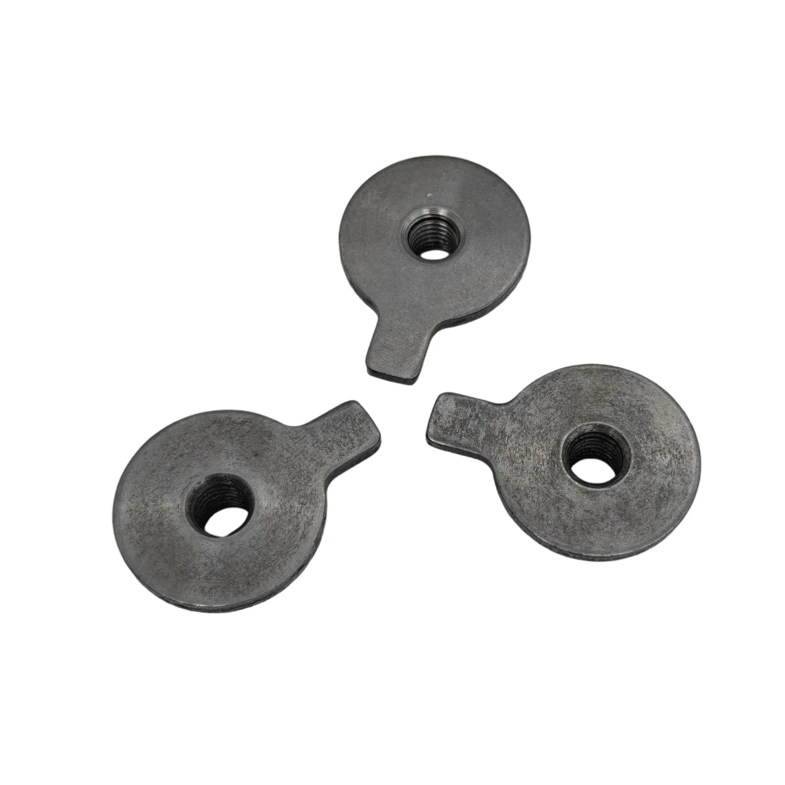 High-Strength Fastening Carbon Steel Flange Nut with Tab for Electronic Housings and Mounting Brackets