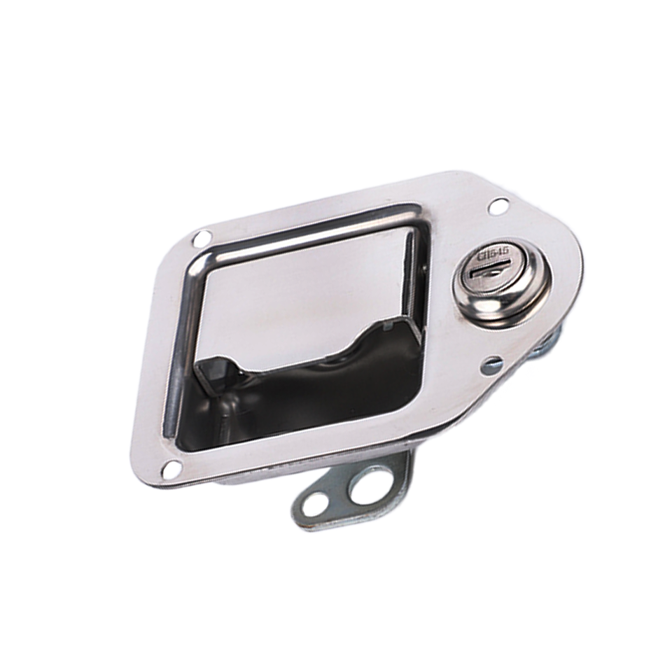 Ms110-1b Coated Steel RV Paddle Handle Entry Door Lock Recessed Truck Latch