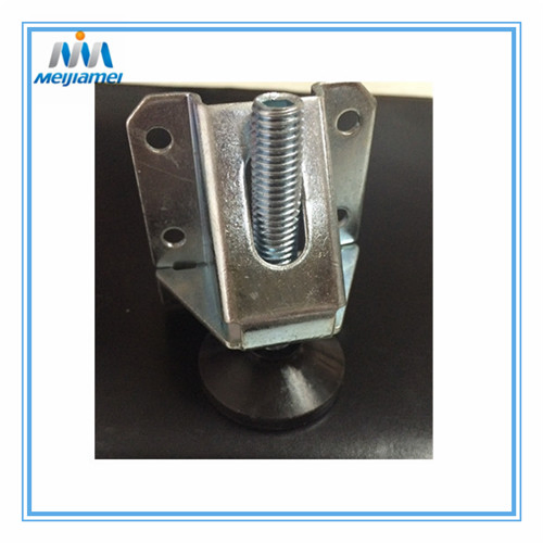 Heavy Duty Metal Adjustable Legs for Kitchen Cabinet and Wardrobe in Silver