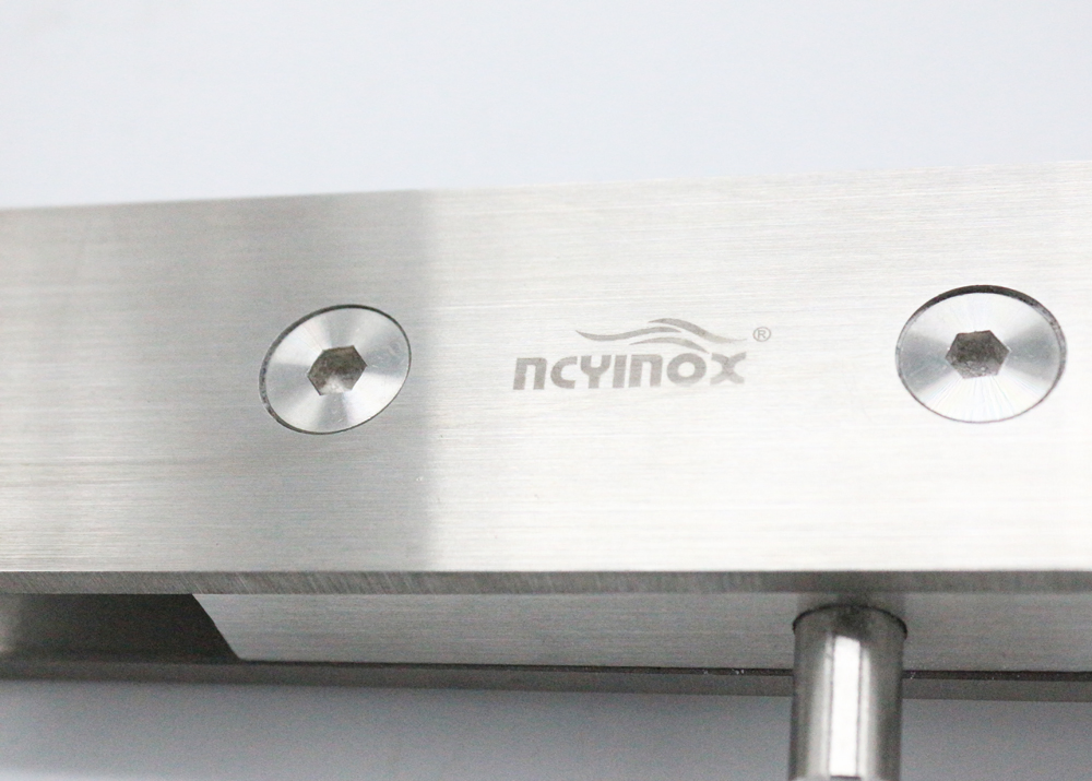 Aluminum Alloy Stainless Steel Square Patch Fitting Hardware Clamp for Frameless Glass Door