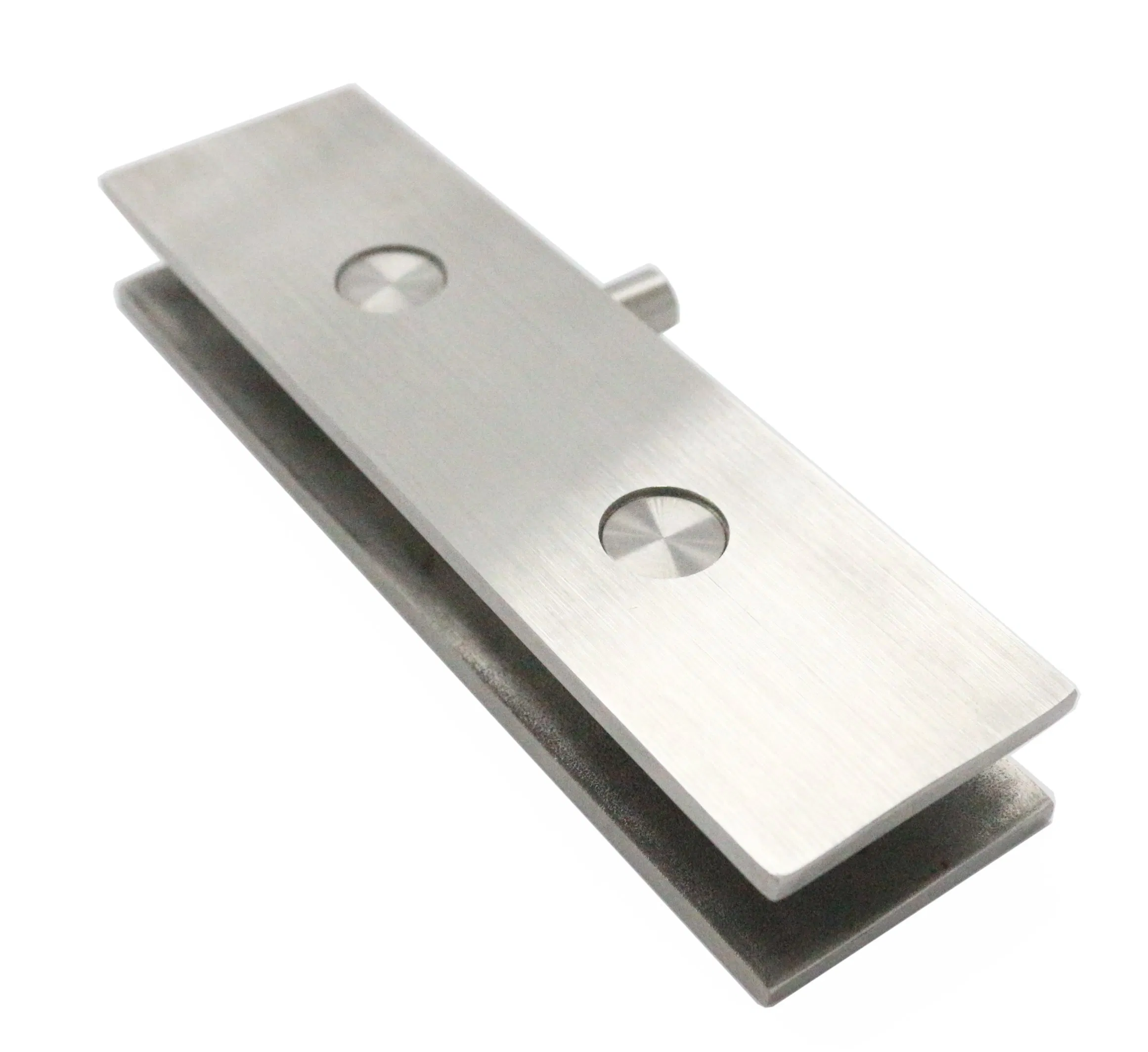 Aluminum Alloy Stainless Steel Square Patch Fitting Hardware Clamp for Frameless Glass Door
