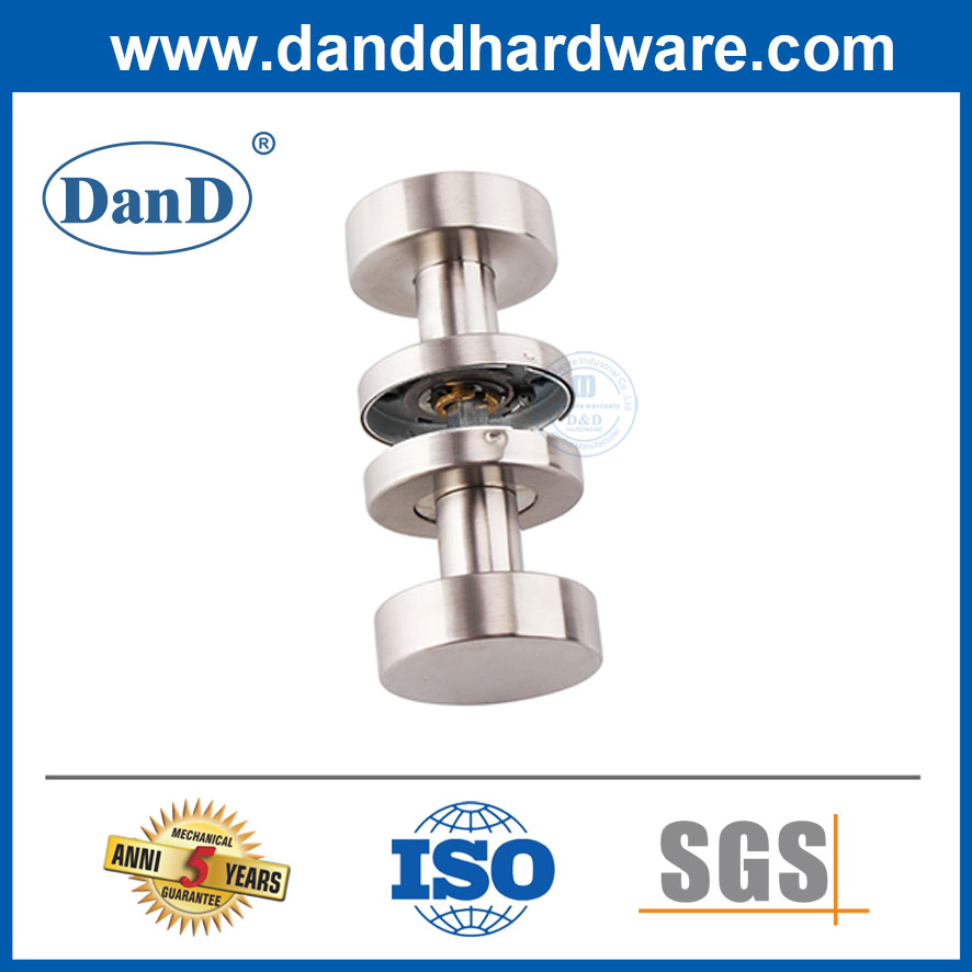 Contemporary Privacy Bedroom Lock Knobs Sets French Bathroom Shower Room Interior Glass Doors Safety Stainless Steel Round Furniture Pull Handle Knob