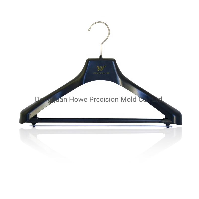 Custom Plastic Injection Moulds for Black Coat Hanger