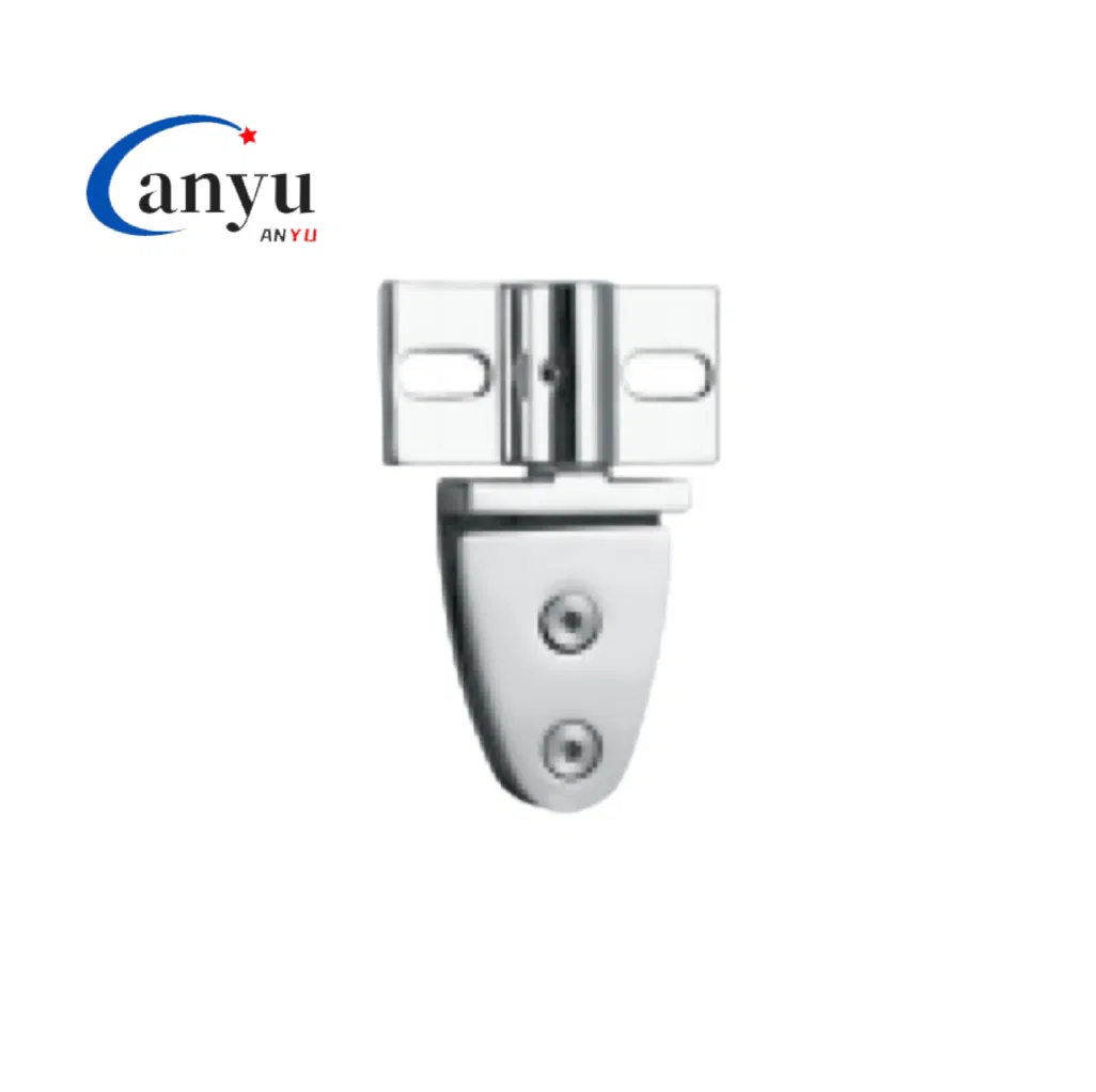 Shower Door Active Pivot Glass Clamps Rotary Shaft Movable Clip Glass Hardware