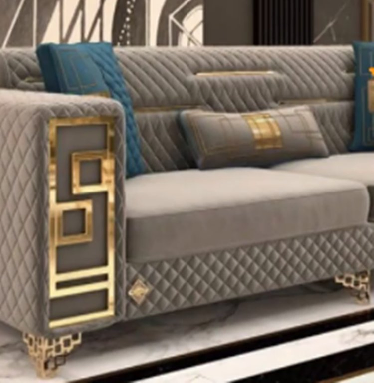 Winstar Deluxe Metal Sofa Armrest Decorative Frame Sofa Upholstery Hardware Furniture Decorative Accessories Upholstery Hardware