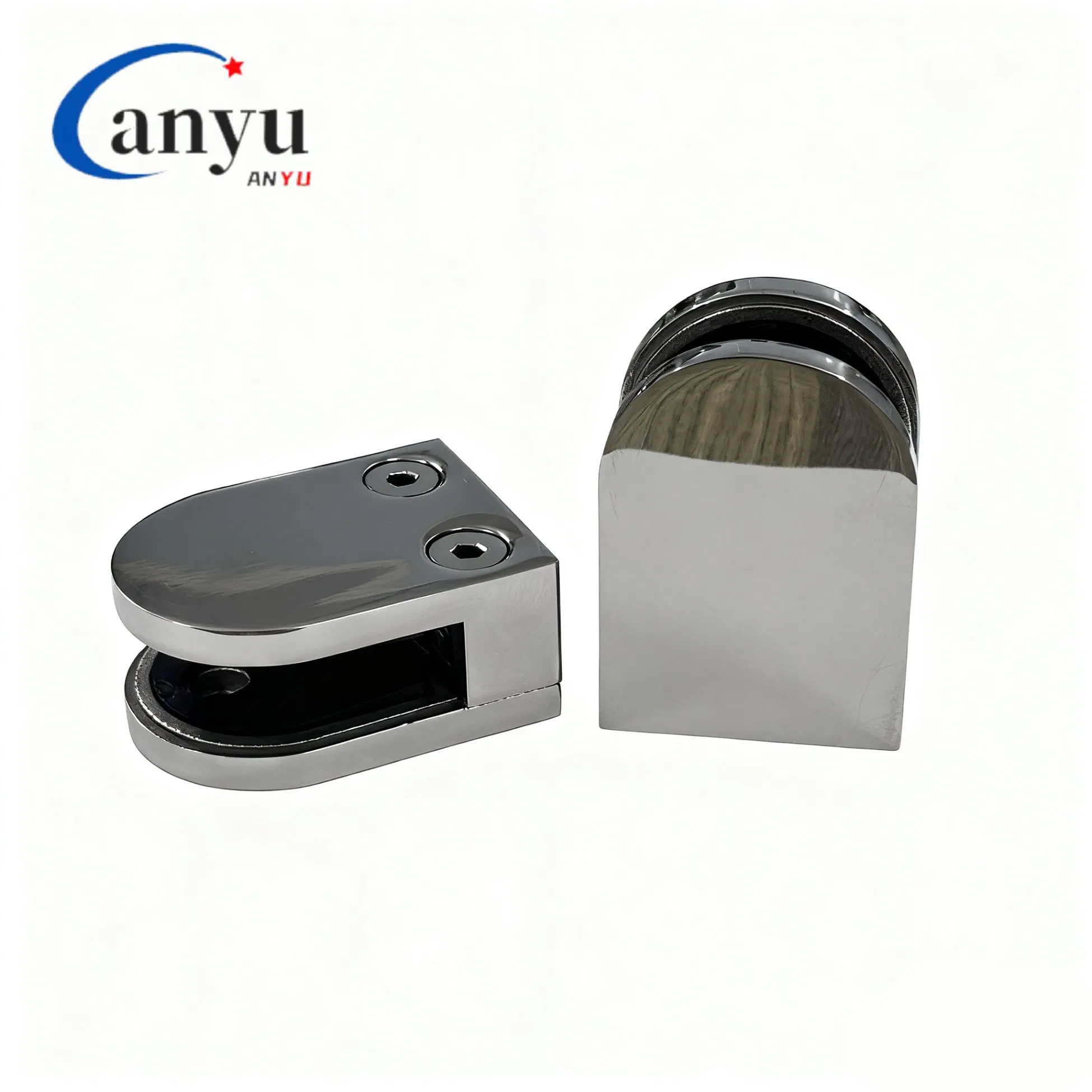Glass Hardware Clamp Stainless Steel Glass Door Hardware