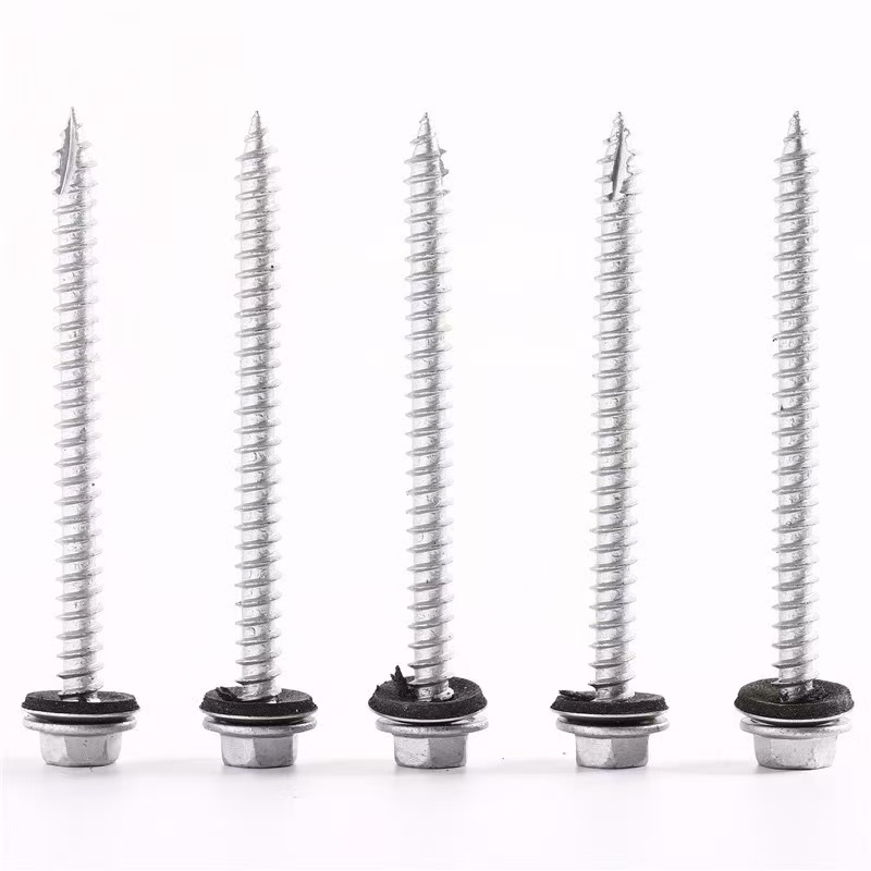 Hexagonal Screws with Washers for Versatile Mounting and Fastening