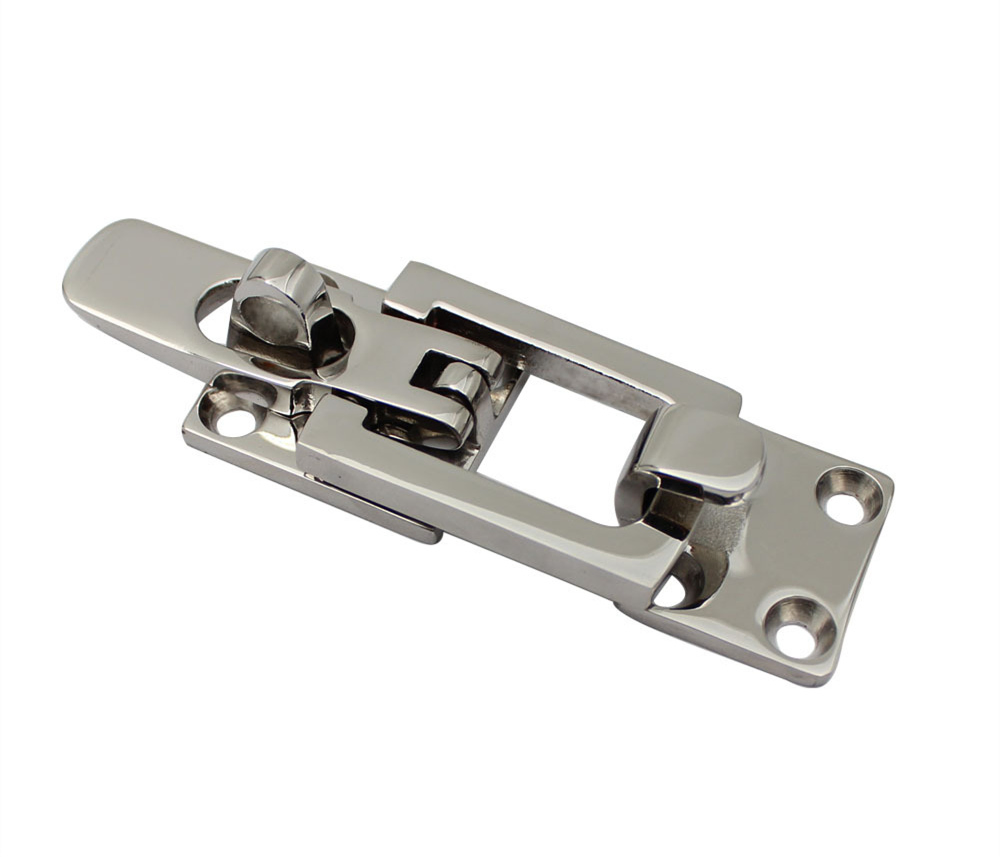 Stainless Steel 316 Hasps Drawer Latches Decorative Suitcases Hasp Latch Buckle Clasp Furniture Hardware