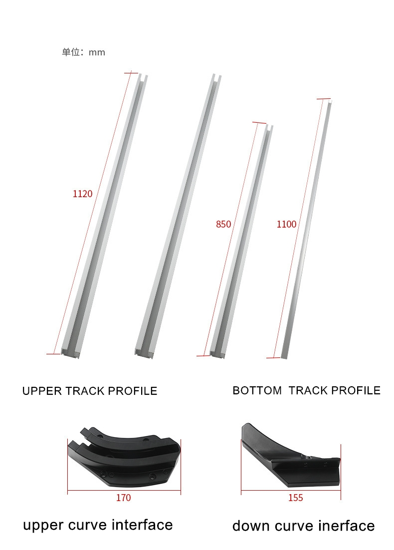 Push Inside The Bus Door Sliding Door Slide Rail