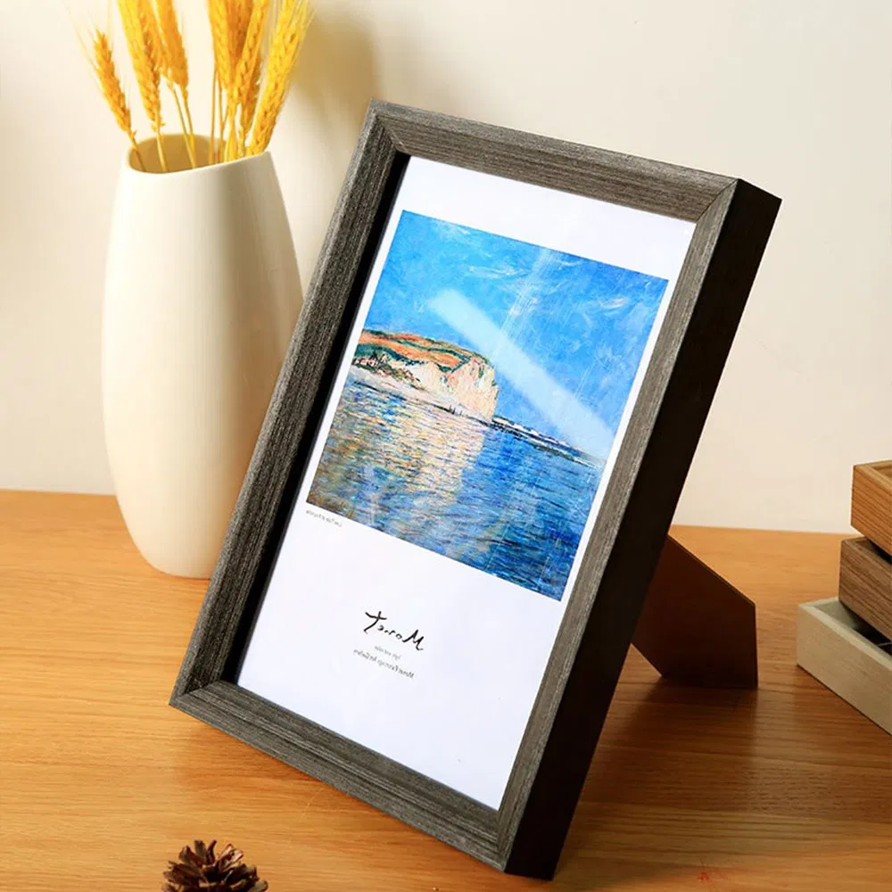 Custom High Quality Solid Wood Photo Frame Hanging Decoration Creative High-End Display Frame