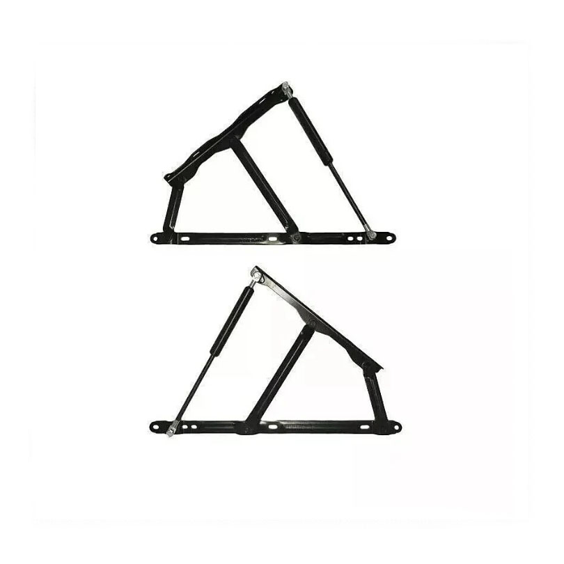Free Sample Furniture Hardware Iron Box Storage Hydraulic Gas Lift Adjustable Sofa Hinges for Height Bed Mechanism Cabinet Connector Lifter