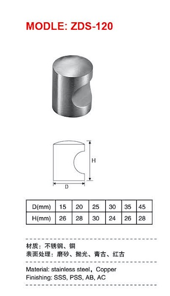 Furniture Handles Knobs Cabinet Fittings Kitchen Accessories Hardware Stainless Steel