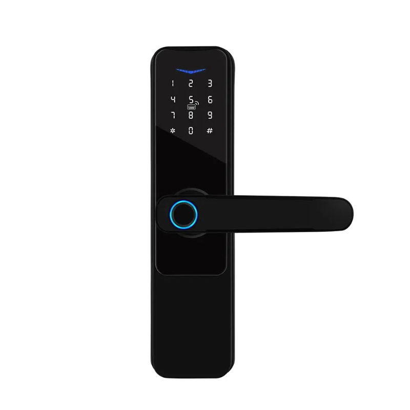 Digital Card Combination Magnetic Safe Door Handle Smart Lock Hardware Customized Color