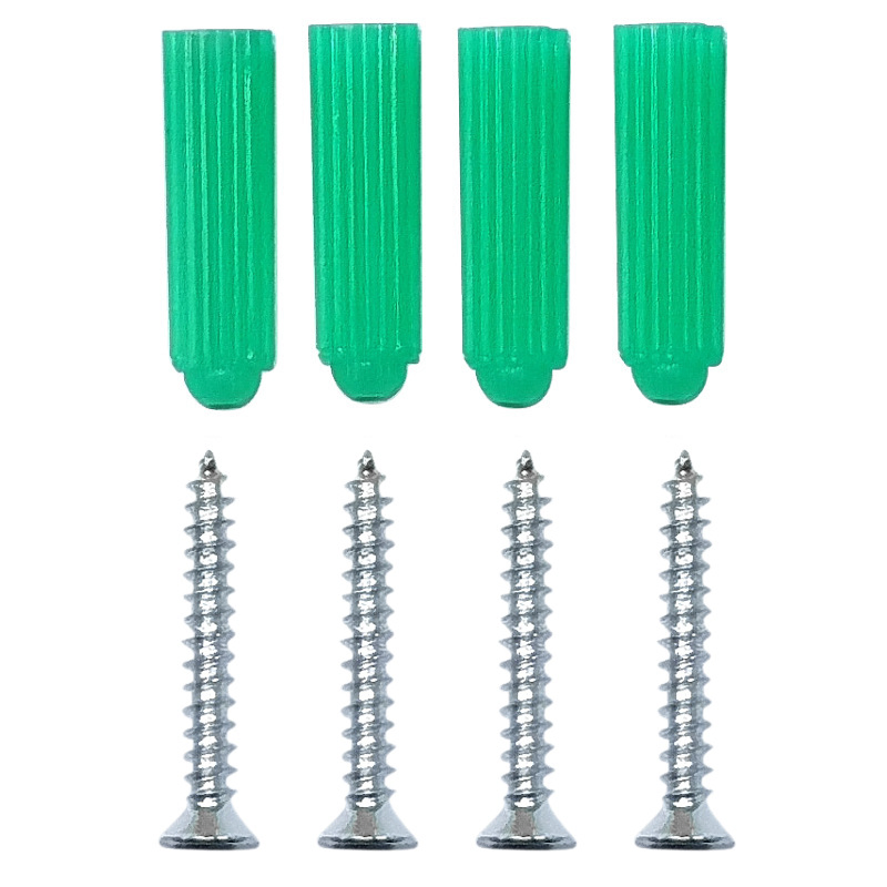 Nylon Plastic Expansion Wall Anchor Electrical Switch Bathroom Hardware Screw Accessory Package
