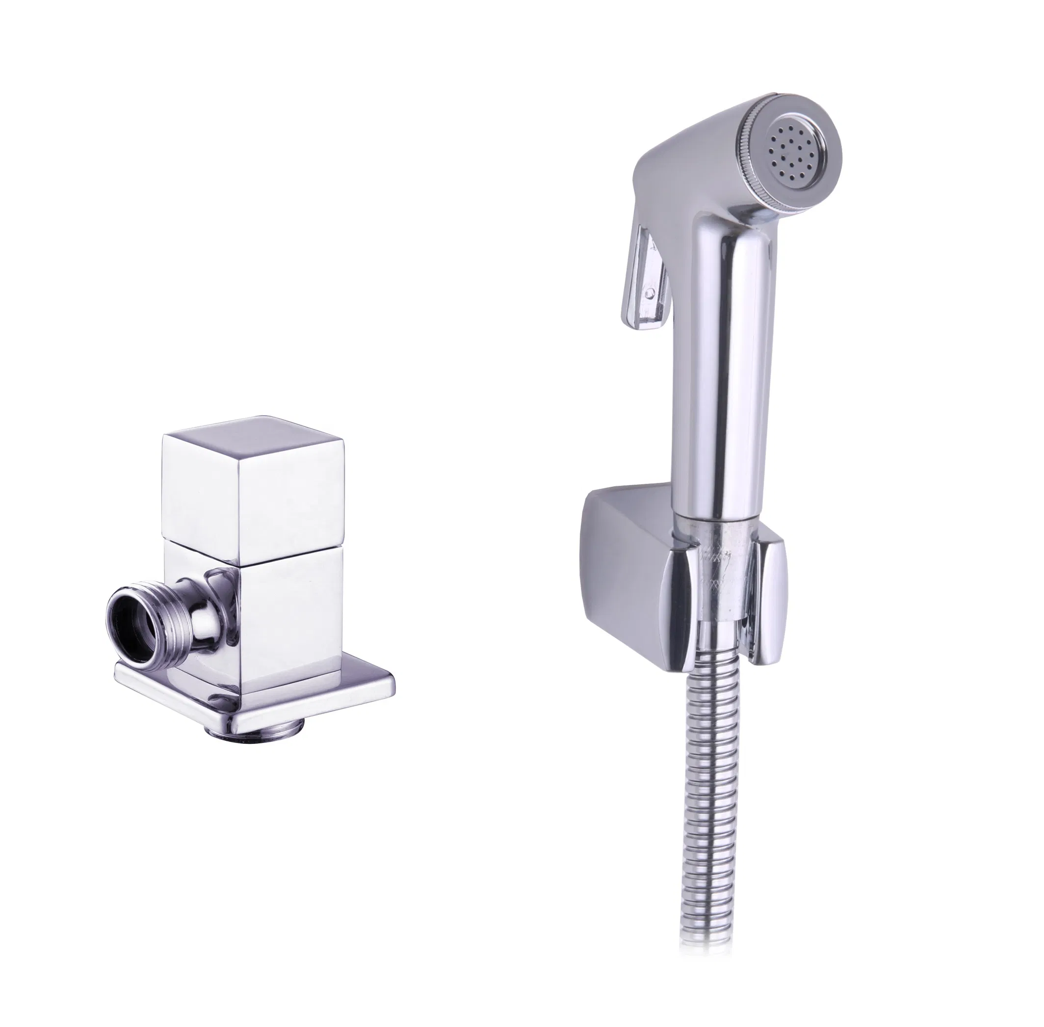 Affordable Bathroom Fittings 3/8X1/2" Brass Angle Valve Toilet Water Valve with Shower Sets