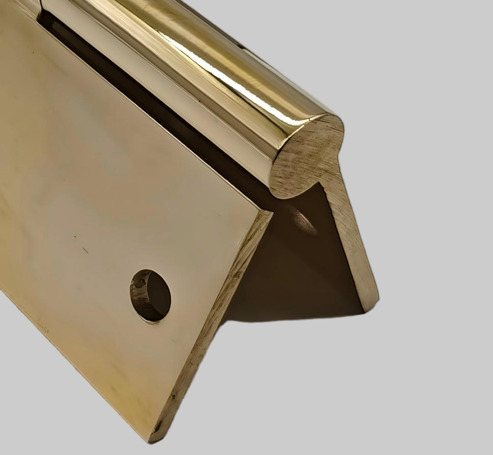 High-Gloss Unglazed L-Shaped Hinge for Doors and Windows