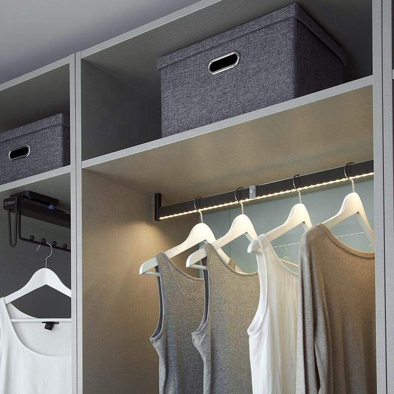 Clothes Rail Pipe Malleable Cast Iron Rack Industrial Vintage Wall Mounted Wardrobe Metal Water Pipe Clothes Hanging Rail