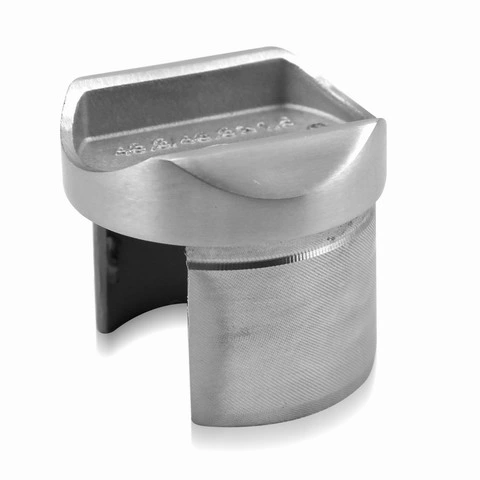 Stainless Steel End Cap for Slotted Tube/Glass Railing/Glass Balustrade/Balcony Railing/Baluster