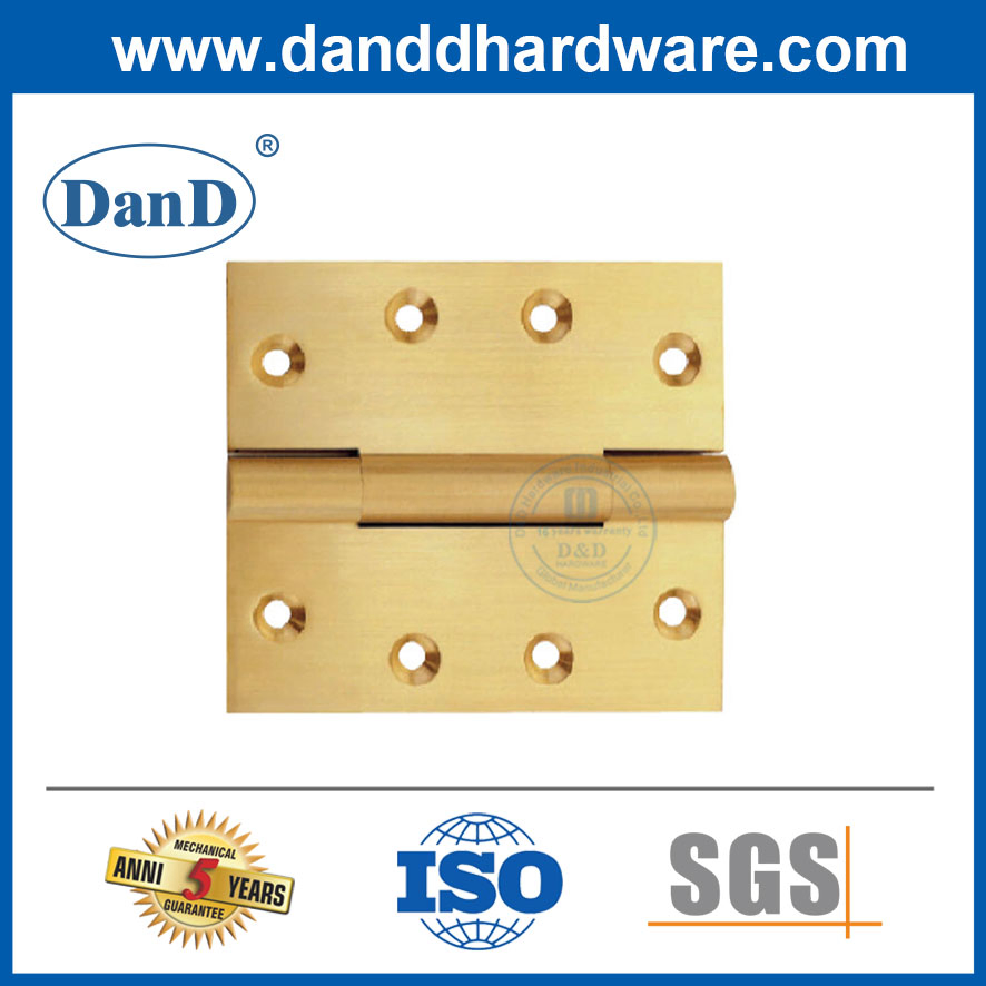 Residential Building Decorative Hardware Solid Brass 3 Knuckle Door Hinge for Europe