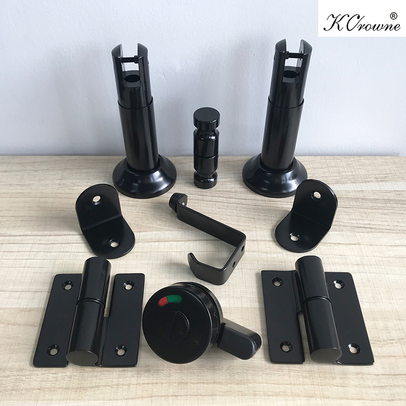 Wholesale Factory Bathroom Partition Toilet Partition Hardware Set HPL Fittings