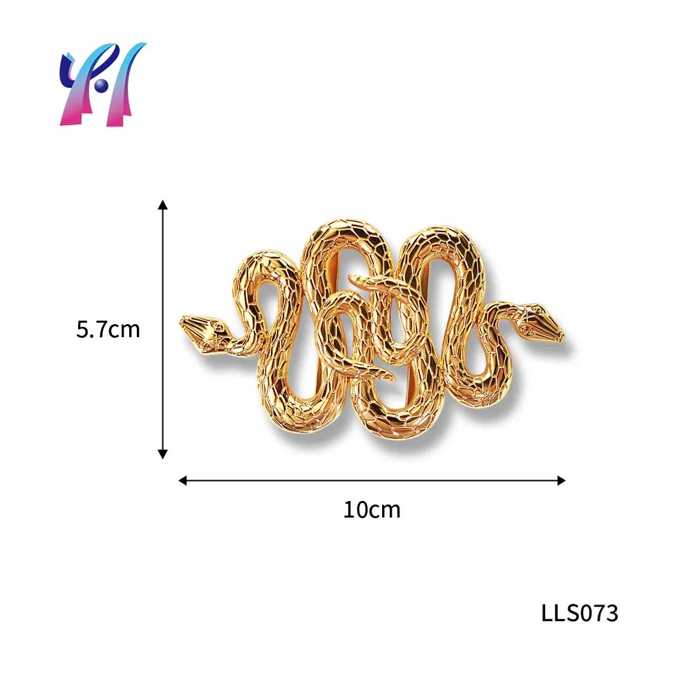 Snake-Style Swimsuit Metal Accessories Lightweight &amp; Durable Decorative Hardware Custom/Wholesale