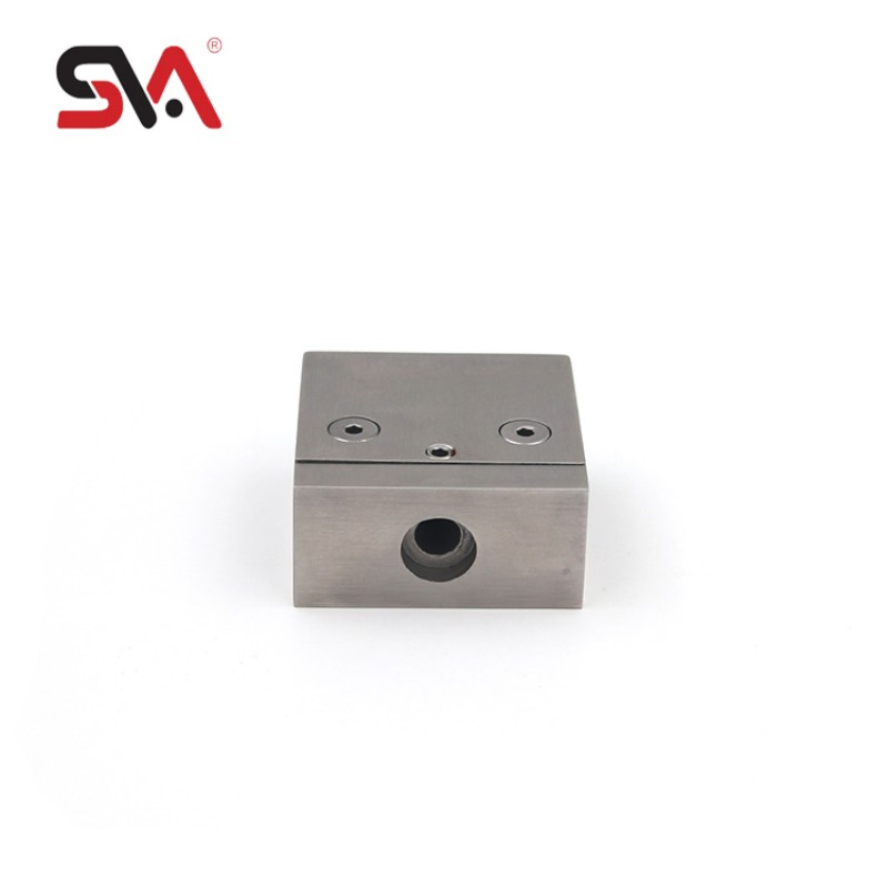 Heavy-Duty Stainless Steel Railing with Glass Bracket Handrail Support - Suitable for Modern Railing Hardware for Stairs and Balconies