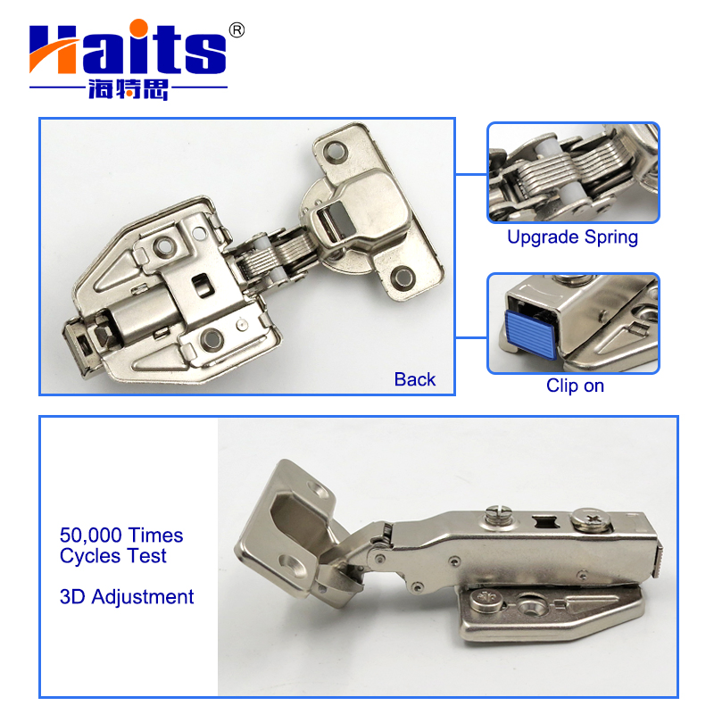 Guangdong Hardware Two Way 3D Soft-Closing Hinge Concealed Hinge for Kitchen Cabinet