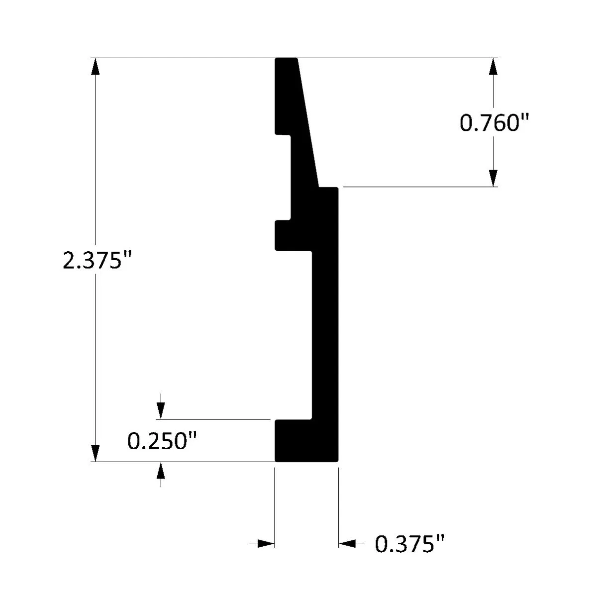Asia Aluminum Group Metal Wall Mounting Rail Brackets for Pictures, Mirrors