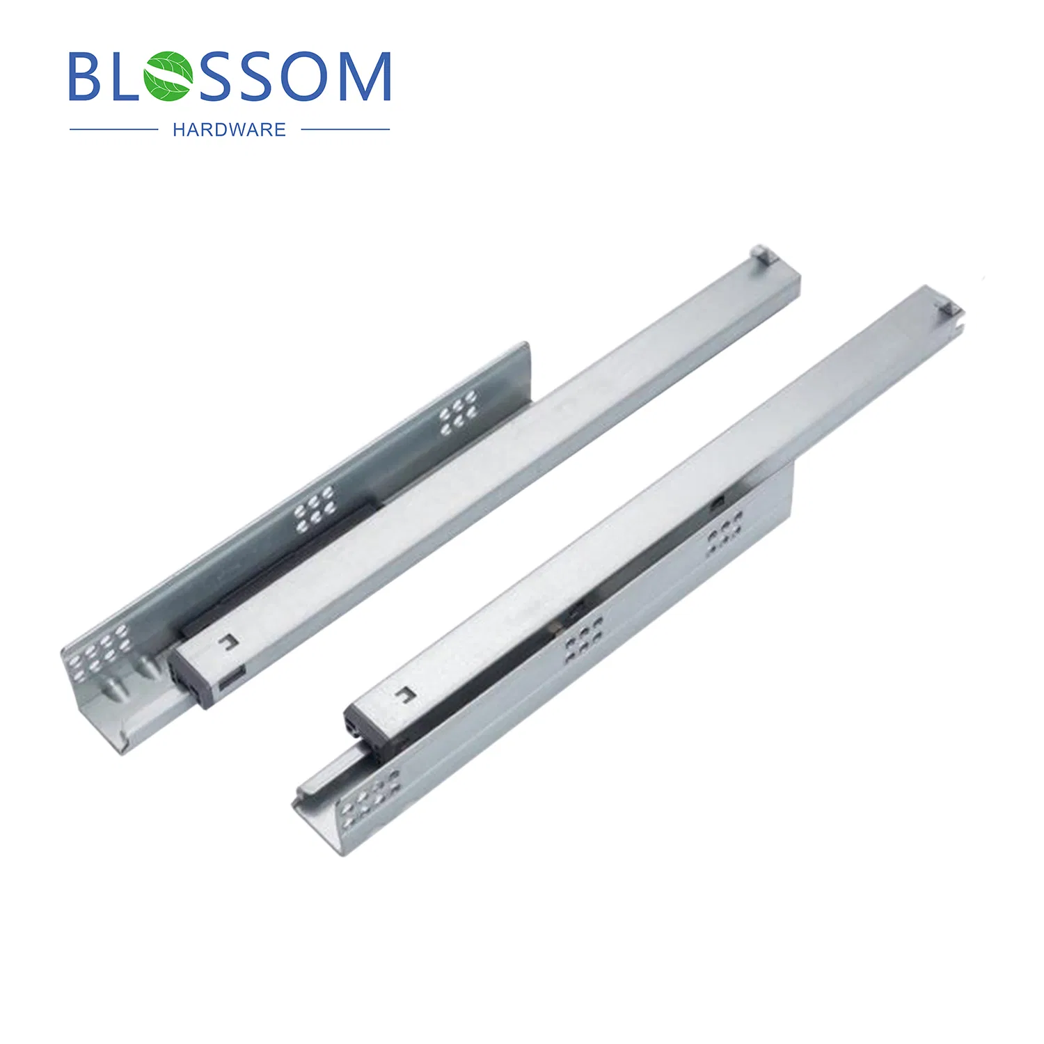 Wholesale Furniture Hardware Cabinet 3-Fold Telescopic Ball Bearing Runners Drawer Slide