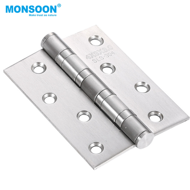 Customized Color Butt Hinge 2bb 4bb Flat Ball Bearing Window Hinge Weld Flush Metal Iron Butt Door Hinge for Wooden Aluminium Door