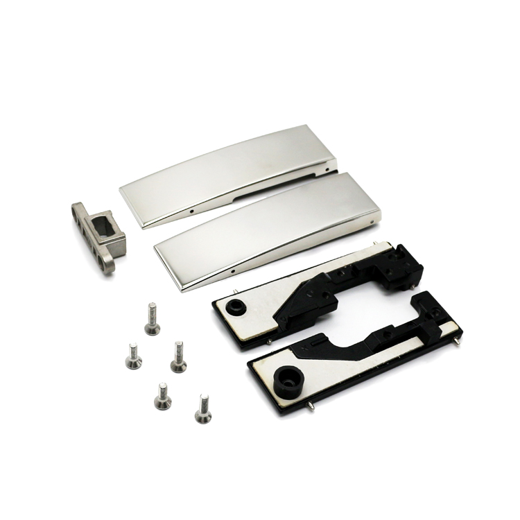 Commmercial Glass Door High Level Wall to Glass Clamp Patch Fittinggood Quality 10-12mm Stainless Steel Cover Hardware