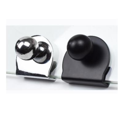 Glass Gripper Handle Clamp Cabinet Door Clamp Handles No Opening Handle Hardware