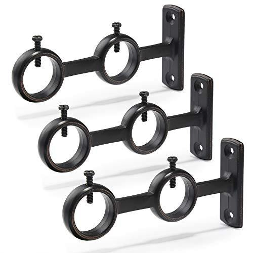 Curtain Rod Brackets Heavy Duty Double Brackets Curtain Rod Accessories