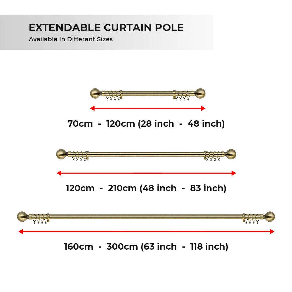 Plated Black Nickel Classic Curtain Simple Pole Metal Curtain Holdback Curtain Rod Accessories