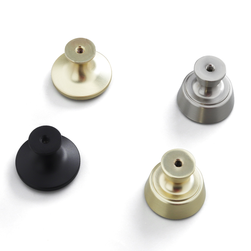 Oukali Modern Furniture Cabinet Pull Handles Drawer Bathroom Dresser Aluminum Knobs