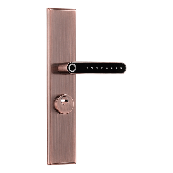 Combination Fingerprint Magnetic Safe Door Hardware Handle Smart Electronic Lock
