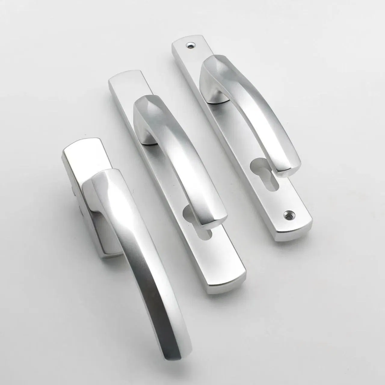 Door Accessories Anodizing Aluminum Window Screen Interior Door Locks Handle