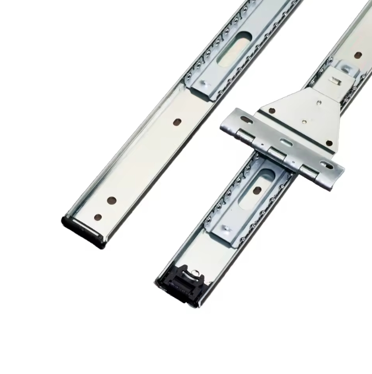 Furniture Cabinet Door Sliding Solution Side Mount Pocket Door Ball Bearing Telescopic Drawer Slides