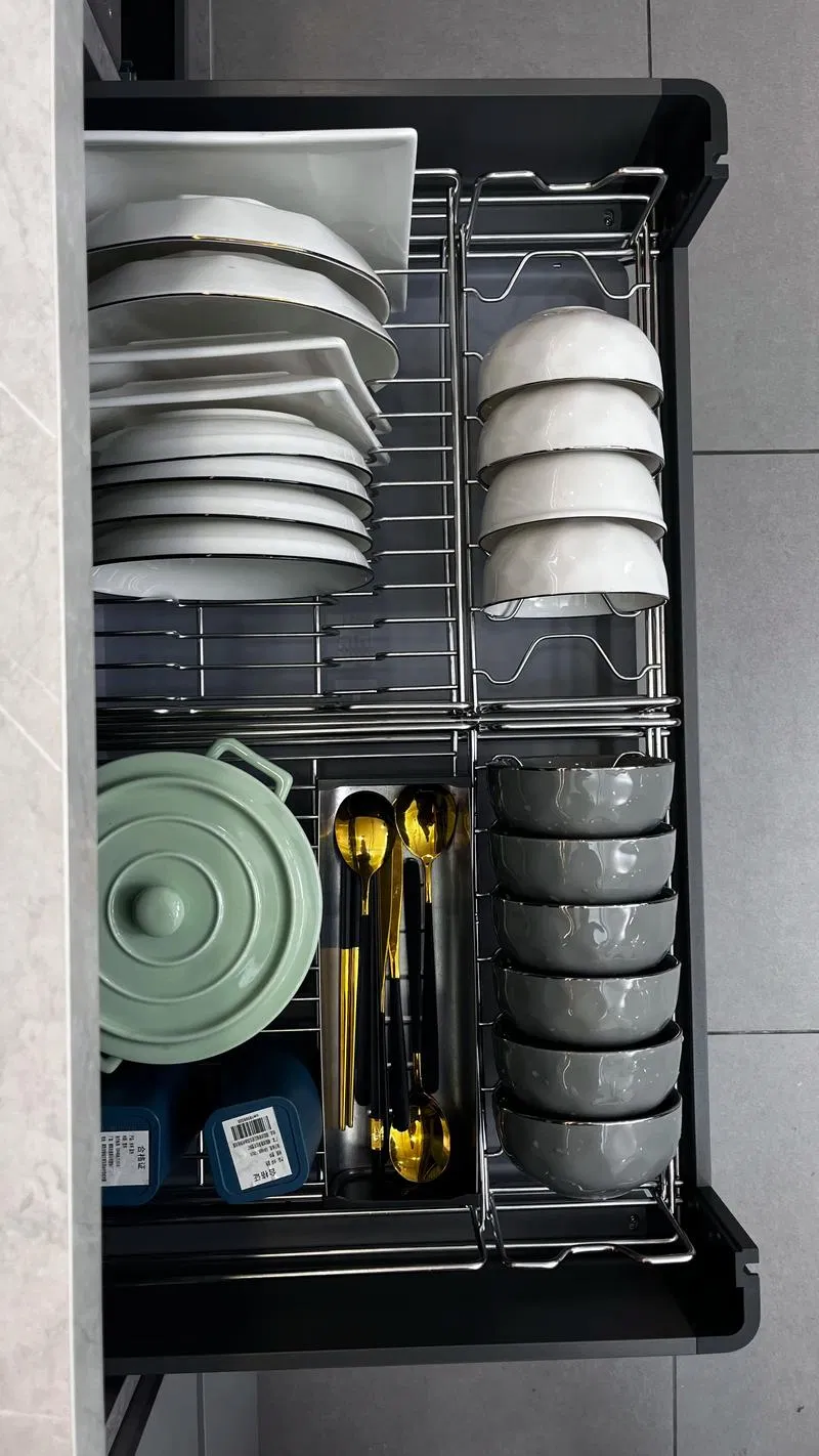 Corner Magic Pull-out Basket Kitchen Cabinet Storage Hardware