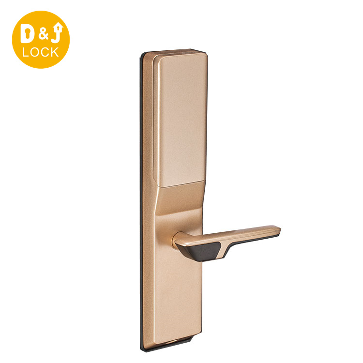 Combination Fingerprint Magnetic Safe Door Hardware Handle Smart Electronic Lock