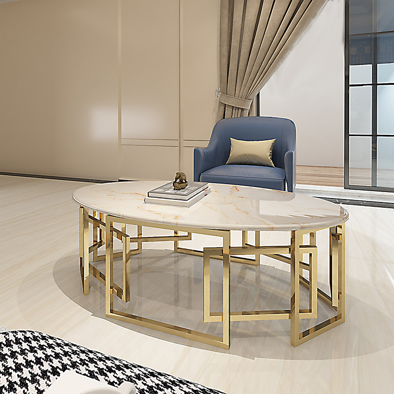 Marble Top Table Frame Table Base Stainless Steel Furniture Legs