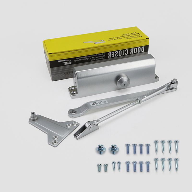 Concealed Installation CE Listed Automatic Hydraulic Door Closer with Stop Function