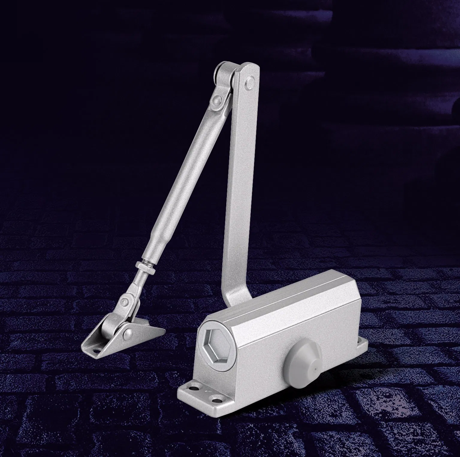 Hydraulic Automatic Adjustable Heavy Duty Sliding Door Stop Door Closer