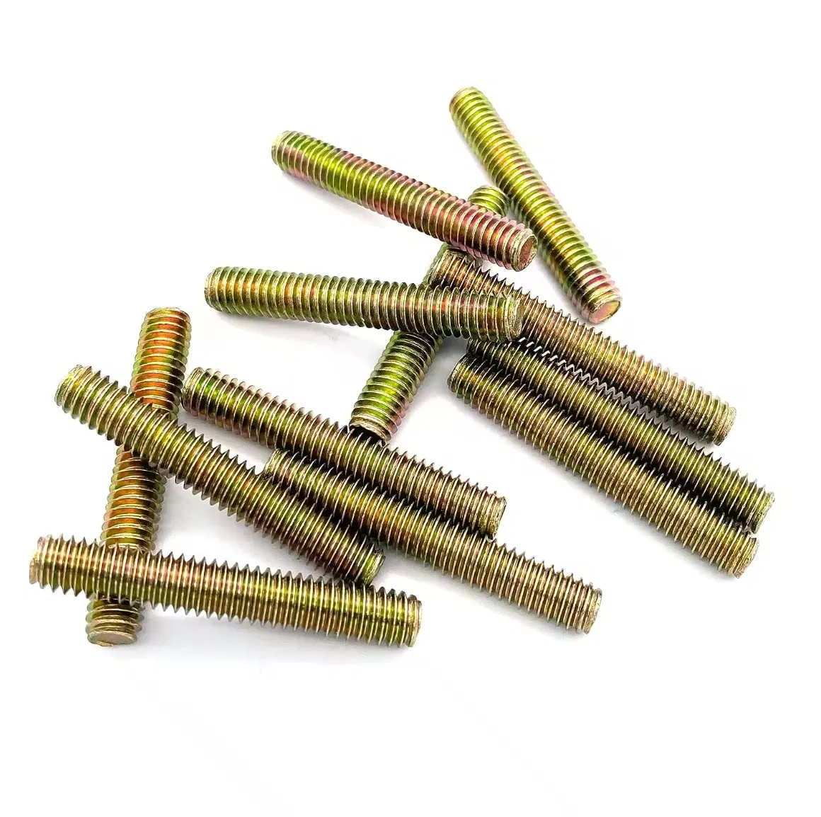 Garden Railing Mounting Assembly Fastening Steel Frame Connection Full Thread Rod for Furniture