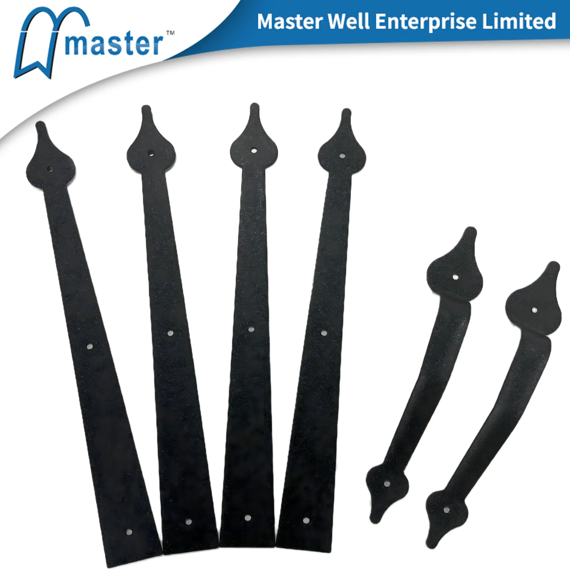 16'' Garage Door Decorative Hardware Set Accent Trim Hardware