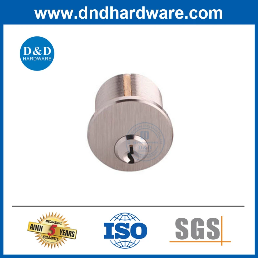Solid Brass Lockset Security Body Stainless Round Safety 6 Pin Schlage C Keyway Hadware Mortise Lock Standard Door Lock Key Home ANSI Rim Cylinder