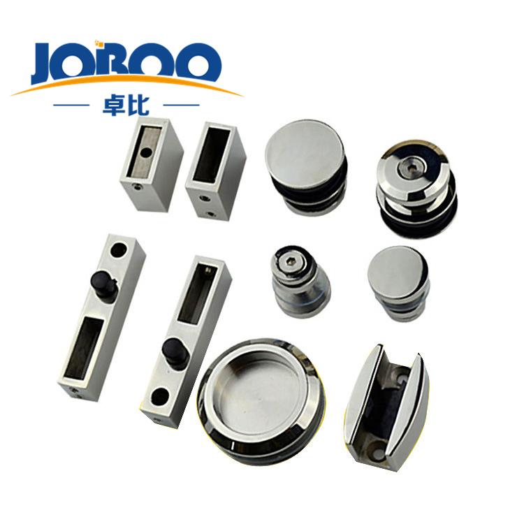 Frameless Tempered Glass Shower Enclosure Hardware Set