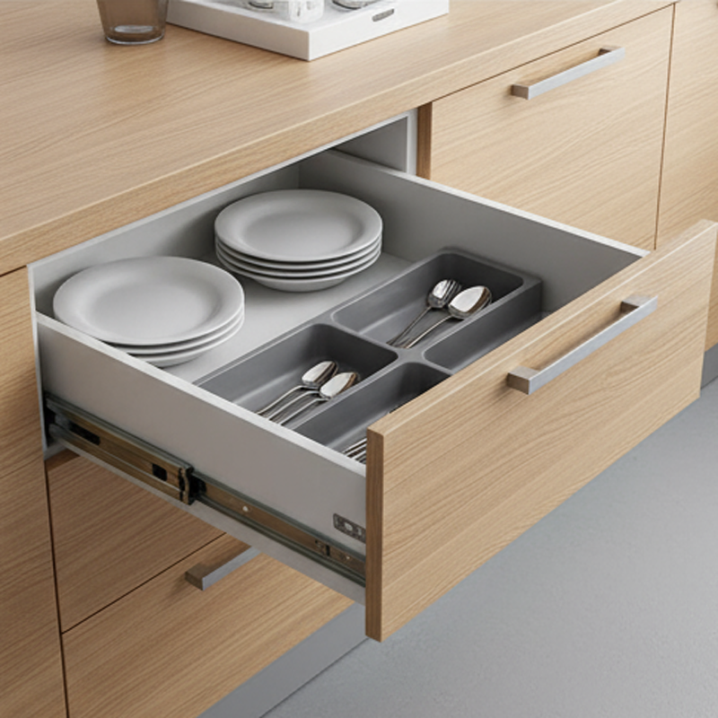 Iron Metal Fifan 1pair in 1 Polybag, 15pairs/Carton Drawer Slim Box Cabinet Hardware